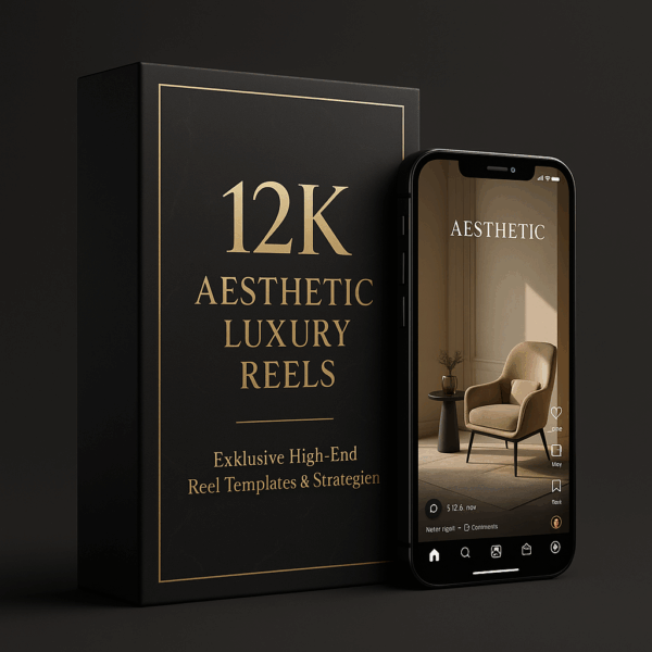 12K Luxury Reels hochwertige Reel Vorlagen