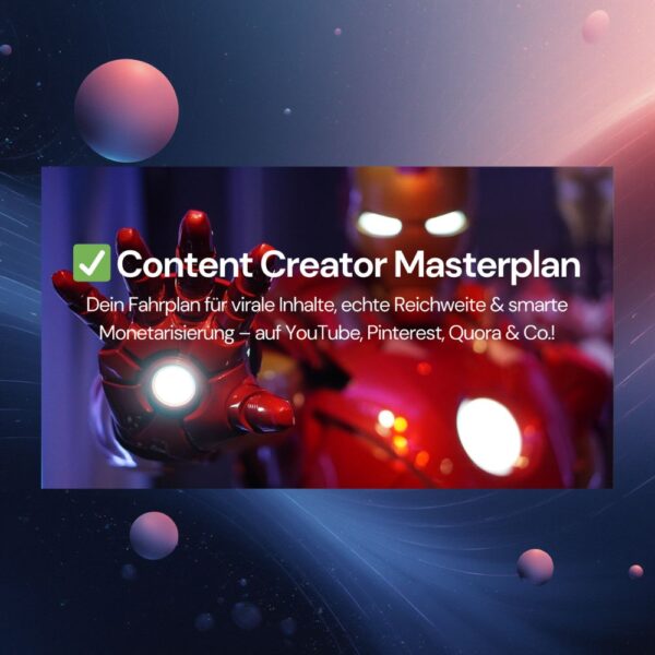 Content Creator Masterplan