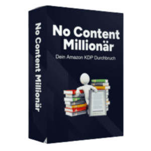 No Content Millionär Amazon KDP
